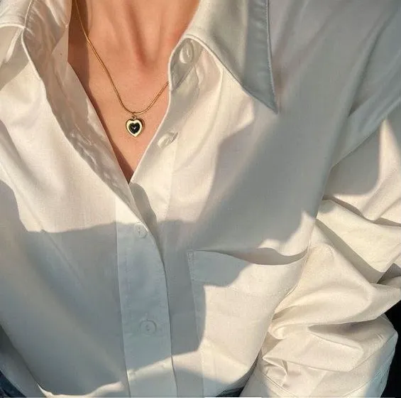 Black Heart Necklace - Image 4